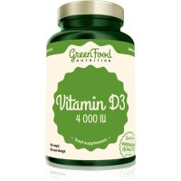 GreenFood Nutrition Vitamin D3 4000IU kapsuly s vitamínom D 90 cps