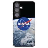 Silikónový čierny obal pre Samsung Galaxy S25+ 5G - Nasa Earth