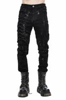 Herrenhose DEVIL FASHION - London Punk Slim-Fit Punk L