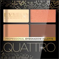 Eveline Cosmetics Quattro Lidschattenpalette Farbton 01 3,2 g