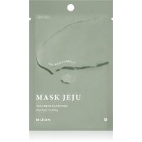 Mizon Joyful Time Jeju Heartleaf upokojujúca plátienková maska pre suchú a podráždenú pleť 23 g
