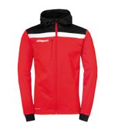 UHLSPORT Sportska jakna 'Offense 23'  crvena / crna / bijela