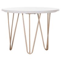 Landscape PRÍRUČNÝ STOLÍK, biela, zlatá