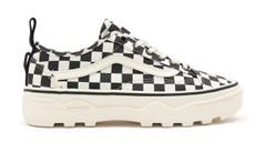 Vans Sentry Old Skool (Checkerboard) Marshmallo - Dámske - Tenisky Vans - Biele - VN0A5KR3Q4O - Veľkosť: 37