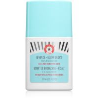 First Aid Beauty Bronze + Glow Drops Feuchtigkeit spendendes Bronzing-Serum für einen gleichmäßigen Teint 30 ml