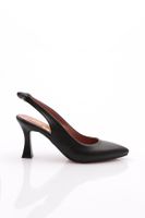 DGN 701-22Y Womens Pointed Toe, Low-Cut Toes, Lace-Up Heels.