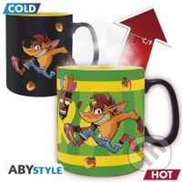 Crash Bandicoot meniaci sa  keramický Hrnček 460 ml - Nitro