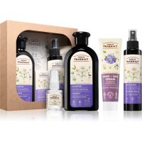 Green Pharmacy Chamomile & Flaxseed oil Set darčeková sada pre farbené vlasy