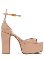 120mm Tan-go Patent Leather Sandals