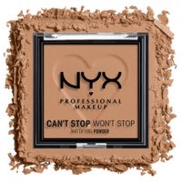 NYX Professional Makeup Can't Stop Won't Stop Mattifying Powder - Caramel (CSWSM07) - arcpúder