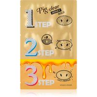 Holika Holika Pig Nose Honey Gold почистваща лепенка за запушени пори по носа 1 бр.