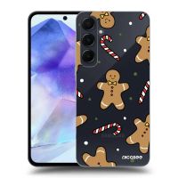 Silikónový prehľadný obal pre Samsung Galaxy A55 5G A556B - Gingerbread