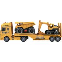 Sparkys CITY SERVICE CAR - 1:12 Tahač s bagrem a nákladním autem