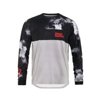 HORSEFEATHERS Bike dres Quantum LS - grayscale GRAY velikost XL