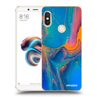 Silikónový prehľadný obal pre Xiaomi Redmi Note 5 Global - Rainbow