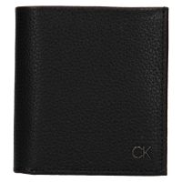 Férfi bőr pénztárca Calvin Klein Mandra - fekete
