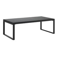 Ambia Garden STÔL NA TERASU, kov, sklo, 120/39/60 cm