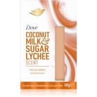 Dove Milk & Sugar Lychee mydło oczyszczające w kostce 141 g