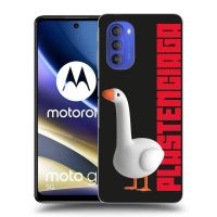Silikónový čierny obal pre Motorola Moto G51 - Kiky Ricky