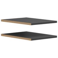 Carryhome VKLÁDACÍ POLICE, barvy grafitu, 26,9/1,5/36 cm