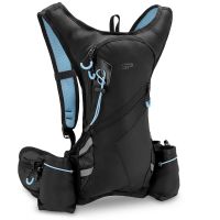 Spokey SPRINTER Sport, cycling and running backpack, 5 l, black-blue