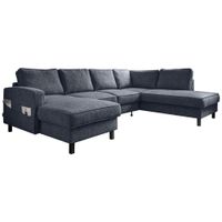 MID.YOU SEDACIA SÚPRAVA, textil, tmavomodrá