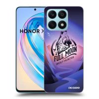 Silikónový čierny obal pre Honor X8a - Vlk