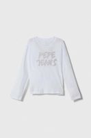 Pepe Jeans Detská bavlnená košeľa s dlhým rukávom Pepe Jeans
