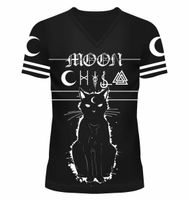koszulka damskie - MOON KITTY VARSITY - HEARTLESS - POI1119 S