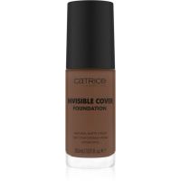 Catrice Invisible Cover Foundation hosszan tartó és erősen fedő alapozó matt hatással árnyalat 075W 30 ml