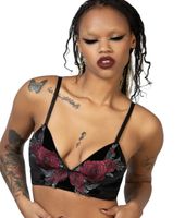 Damen BH KILLSTAR - Pandoras Rosen - schwarz L