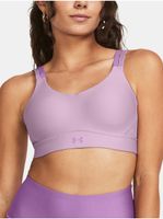 Svetlo fialová dámská športová podprsenka Under Armour UA Infinity Mid 2.0 Rib Bra