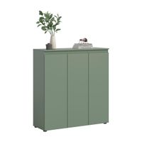 Livetastic SKRINKA NA TOPÁNKY, sivozelená, 105/111/37 cm