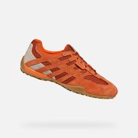 Brown men's sneakers Geox Snake Original - Men's