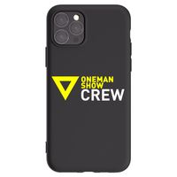 Silikónový čierny obal pre Apple iPhone 11 Pro - ONEMANSHOW CREW