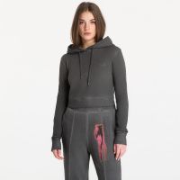 Φούτερ Diesel F-Slimmy-Hood-S3 Sweatshirt Grigio Melange S