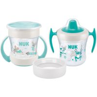 NUK Mini Cups Set Mint/Turquoise чашка 3в1 6m+ Neutral 160 мл