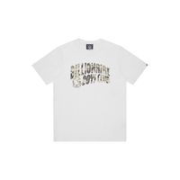Billionaire Boys Club Overlay Camo Fill Arch Logo T-Shirt - Pánske - Tričko Billionaire Boys Club - Biele - B26150-WHITE - Veľkosť: S