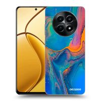 Silikónový čierny obal pre Realme 12X - Rainbow