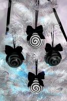 Weihnachtsbaumschmuck Weihnachtskugeln KILLSTAR - DownStation Spirale - shwarz