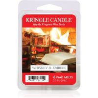 Kringle Candle Whiskey & Embers vosek za aroma lučko 64 g