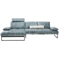 Joop! ROHOVÁ SEDAČKA, textil, šedomodrá
