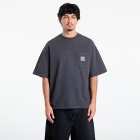 T-shirt Carhartt WIP S/S Hudson Pocket T-Shirt UNISEX Black Chalk Wash XS