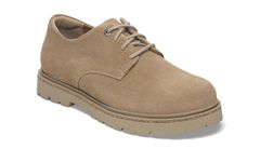 Birkenstock Highwood Lace Low Suede Leather Regular Fit Unisex - Obuv Birkenstock - Hnědá - 1029696-8 - Size: 8