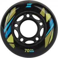 Zealot 70-80A WHEELS 4PACK Комплект  от меки предпазители  за кънки, черно, размер