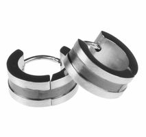 kolczyki ETNOX - Black Stripes