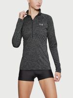 Under Armour Tech 1/2 Zip - Twist Póló Fekete