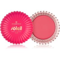 essence club SOLEIL кремові рум'яна з пудровим ефектом відтінок 01 Guava Sunset 8.5 гр