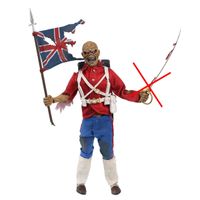 Figur Iron Maiden - Retro - Trooper Eddie - 40th Anniversary - BESCHÄDIGT
