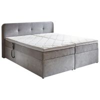 Livetastic BOXSPRINGOVÁ POSTEĽ, 180/200 cm, svetlosivá